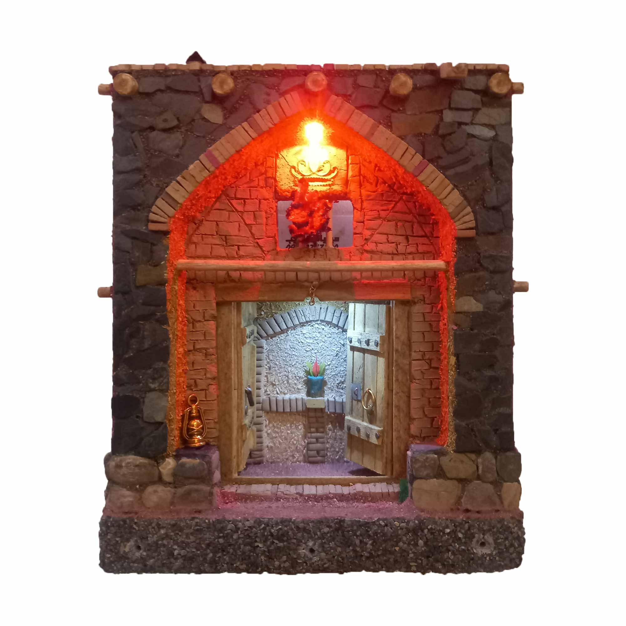 adib-maket-traditional-house-model-with-lighting ماکت خانه سنتی با نورپردازی و فضای داخلی ادیب ماکت