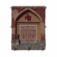 ماکت دیوار سنتی با درب چوبی