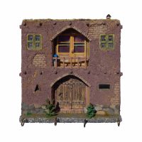 ماکت دیوار گلی و کاهگلی خانه‌ای قدیمی و دست‌ساز ادیب ماکت